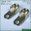 Flat tubes flange hanging rail pipe support